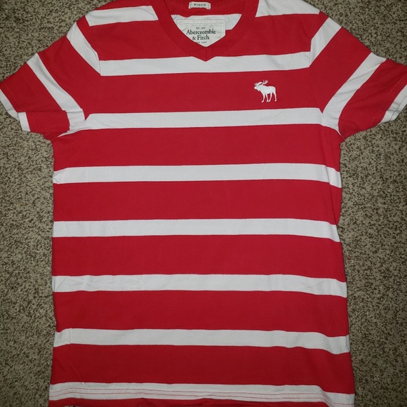 Abercrombie & Fitch Other - Abercrombie & Fitch ¬ red striped shirt